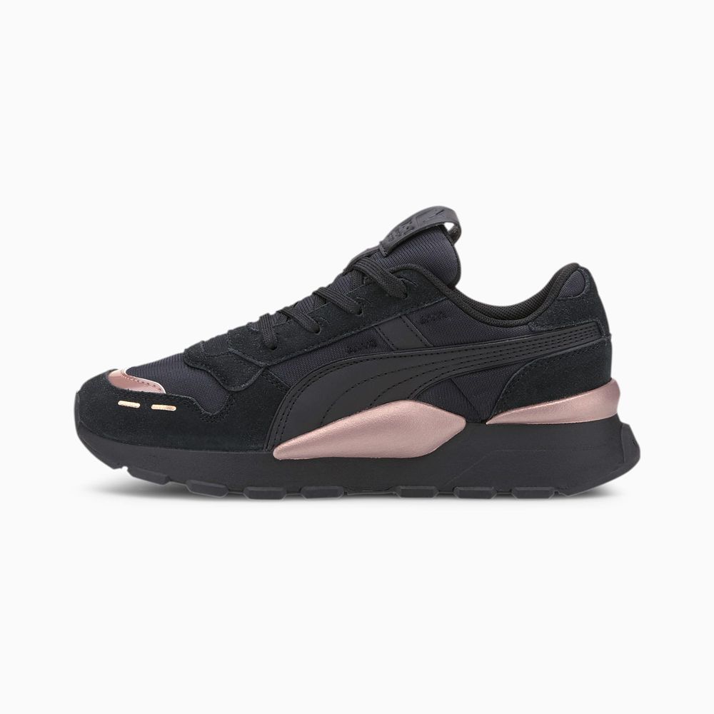 Puma RS 2.0 Mono Metal Női Sportcipő - Fekete/Rózsaszín Arany ( Hungary - ZAJLD5380 )